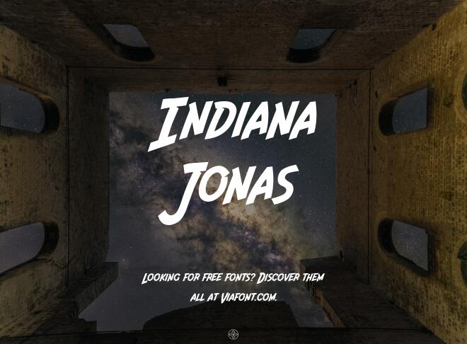 Indiana Jonas Font
