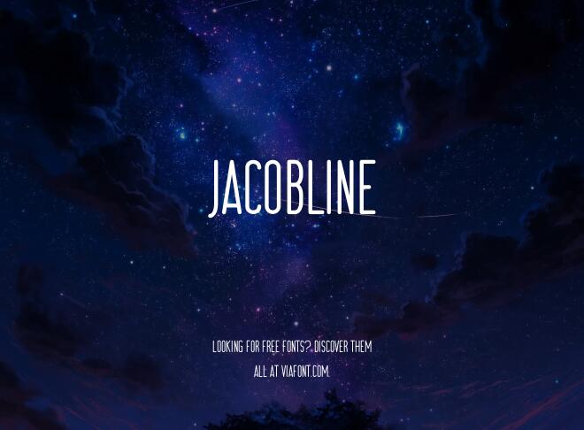 Jacobline Font
