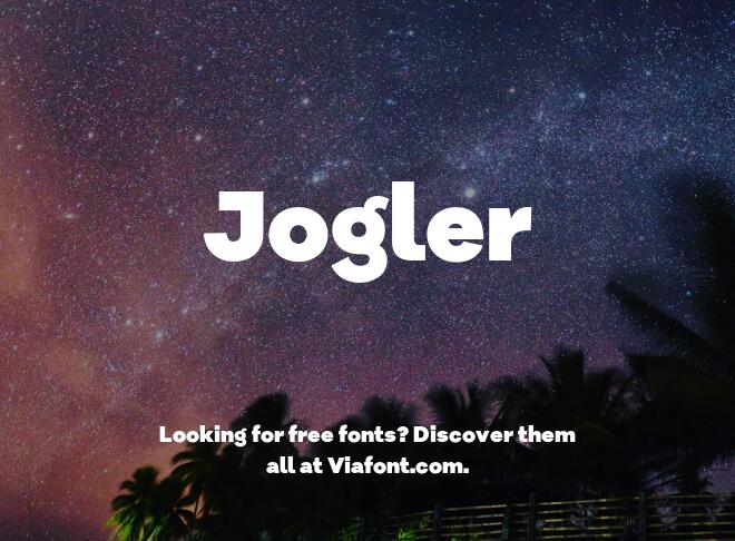 Jogler Font
