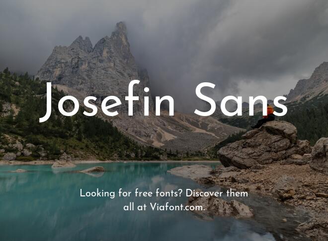 Josefin Sans Font