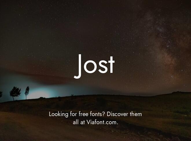 Jost Font