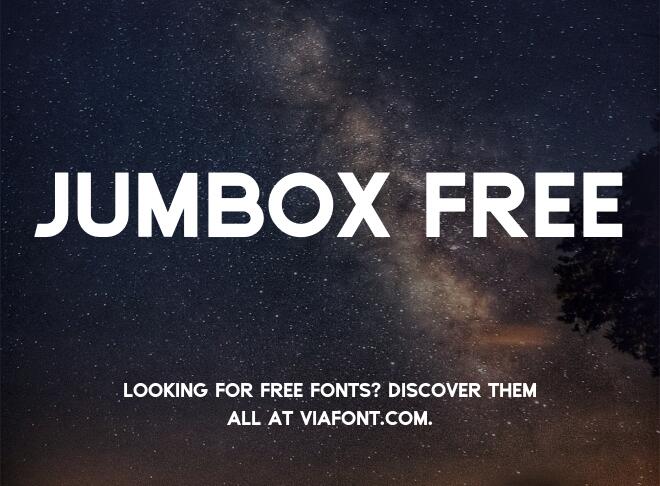 Jumbox Free Font