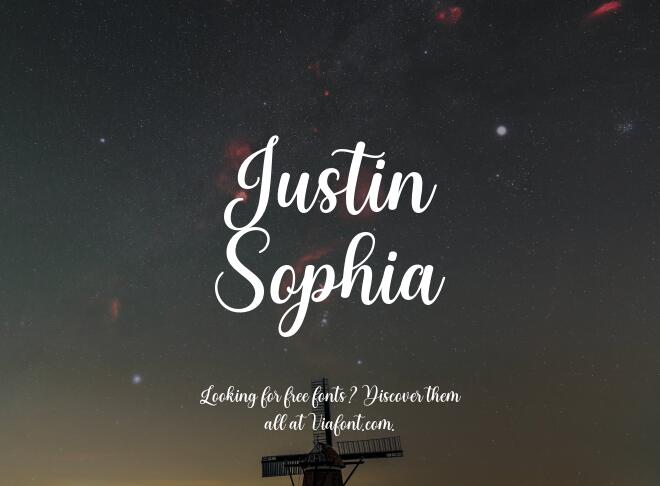 Justin Sophia Font