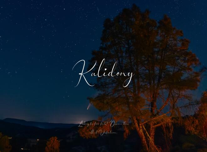 Kalidony Font