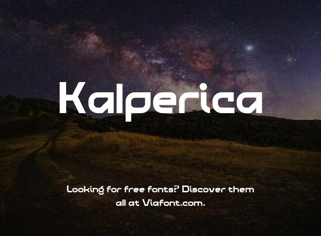 Kalperica Font