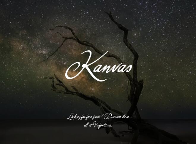 Kanvas Font
