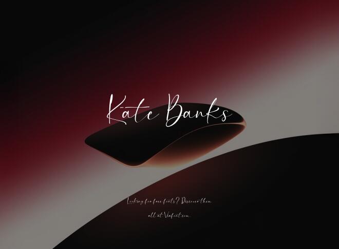 Kate Banks Font