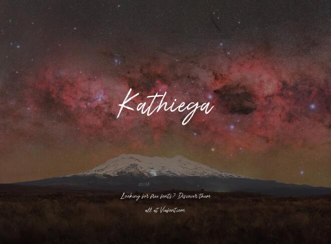 Kathiega Font