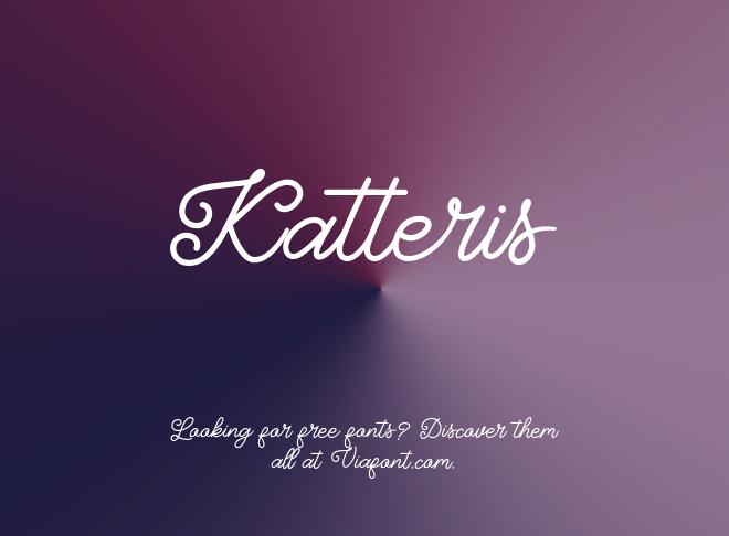 Katteris Font