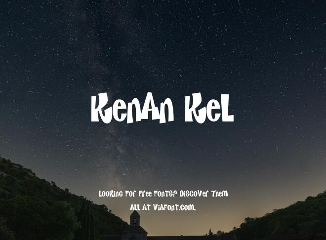 Kenan Kel Font