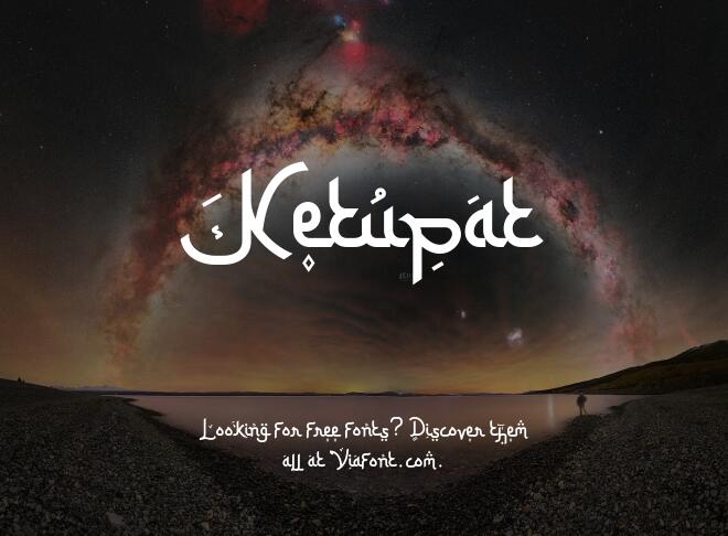 Ketupat Font