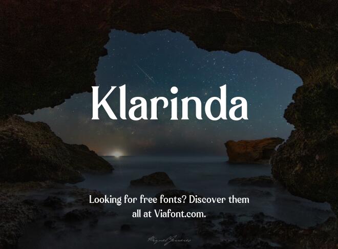 Klarinda Font