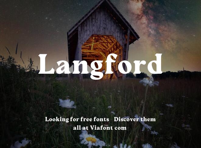 Langford Font