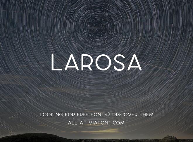 Larosa Font
