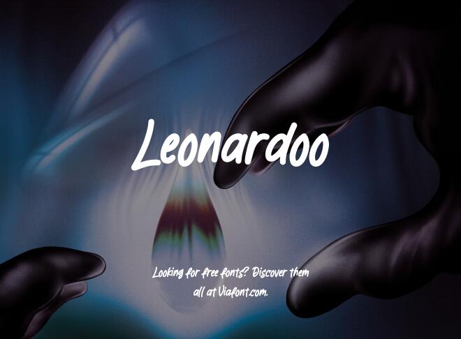 Leonardoo Font