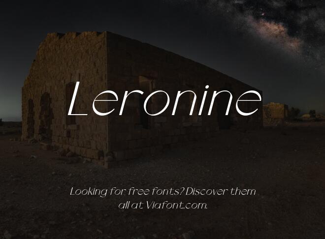 Leronine Font