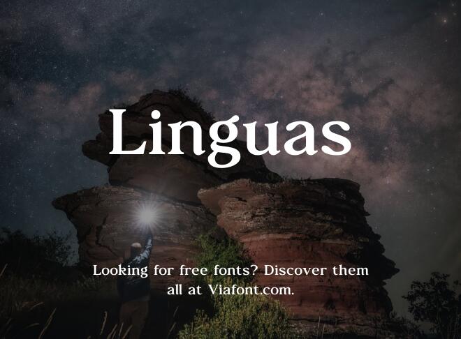 Linguas Font