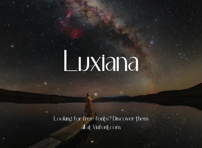 Luxiana Font