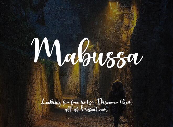 Mabussa Font