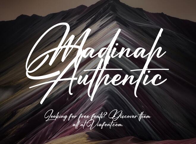 Madinah Authentic Font
