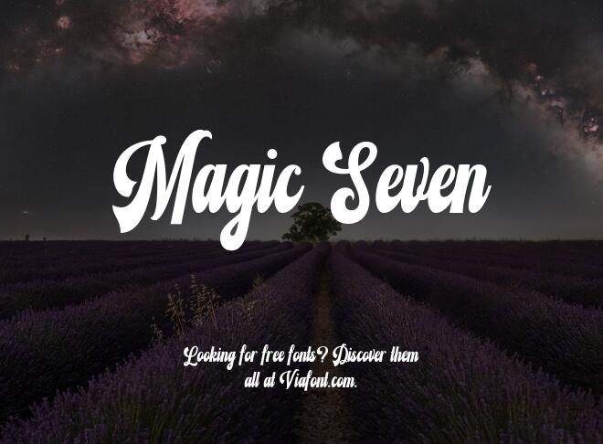 Magic Seven Font