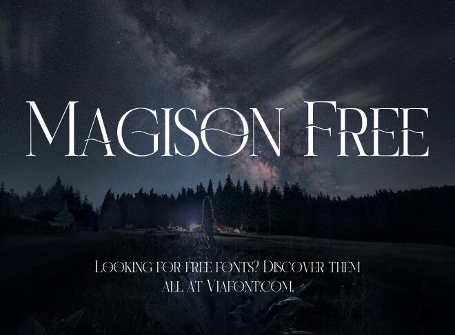 Magison Free Font