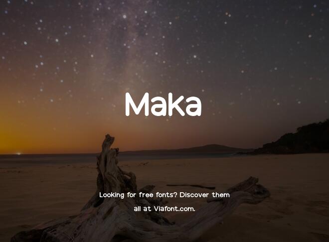 Maka Font