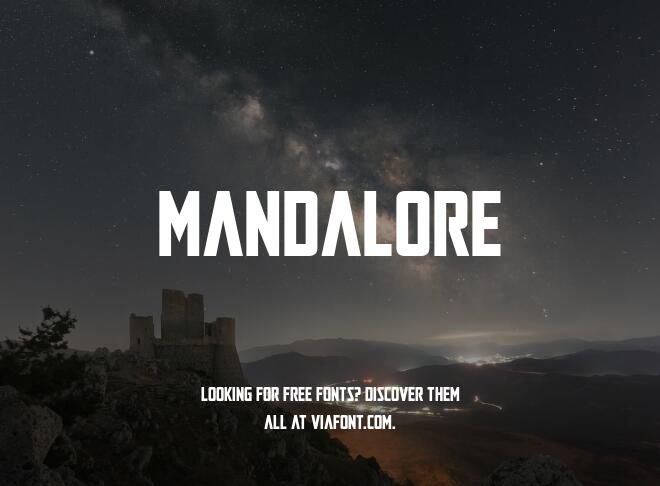 Mandalore Font