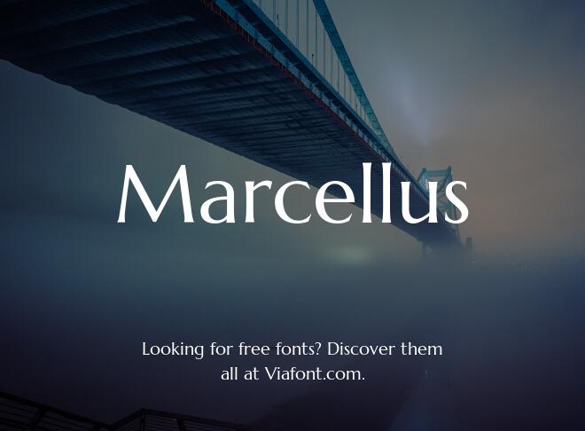 Marcellus Font
