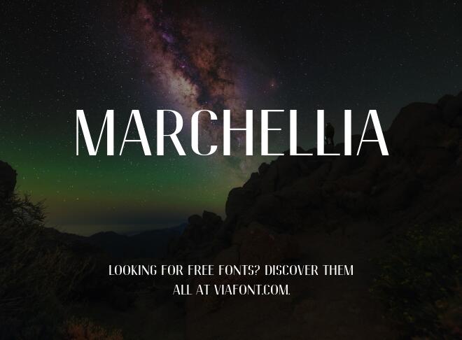 Marchellia Font
