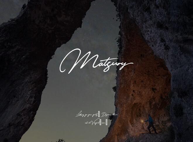 Matsury Font
