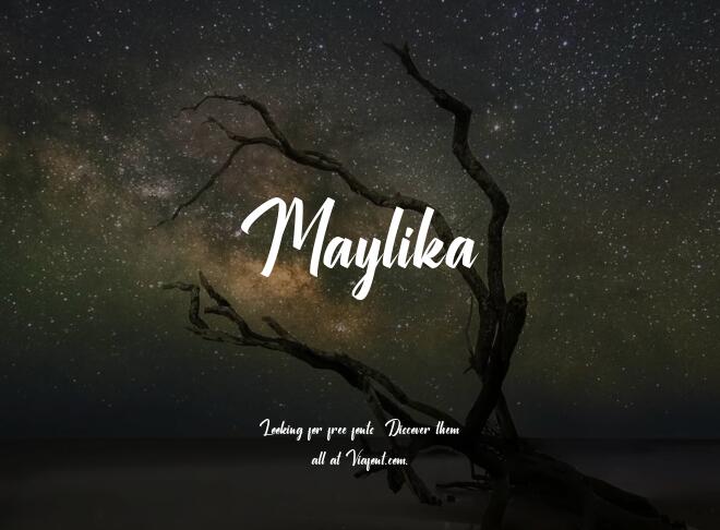 Maylika Font
