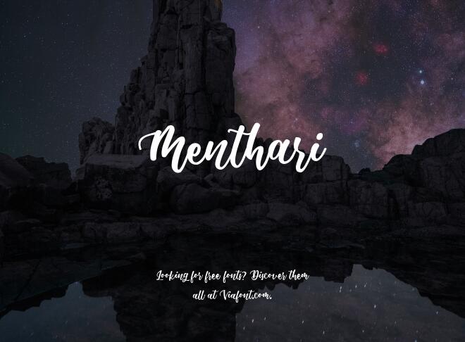 Menthari Font