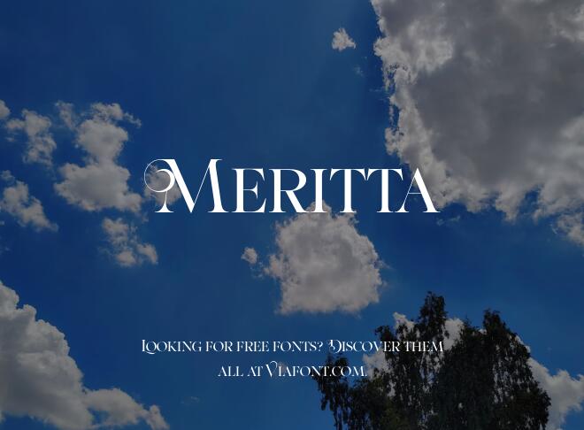 Meritta Font