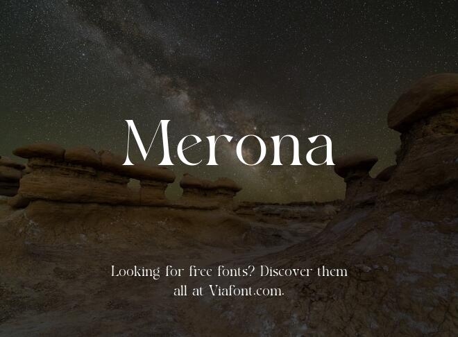Merona Font