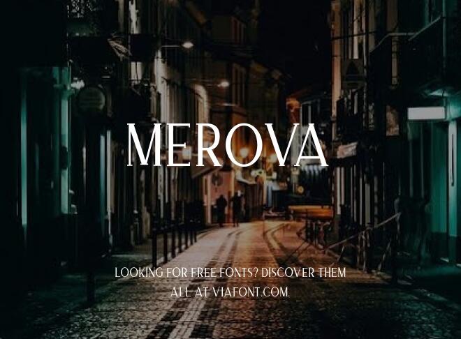 Merova Font