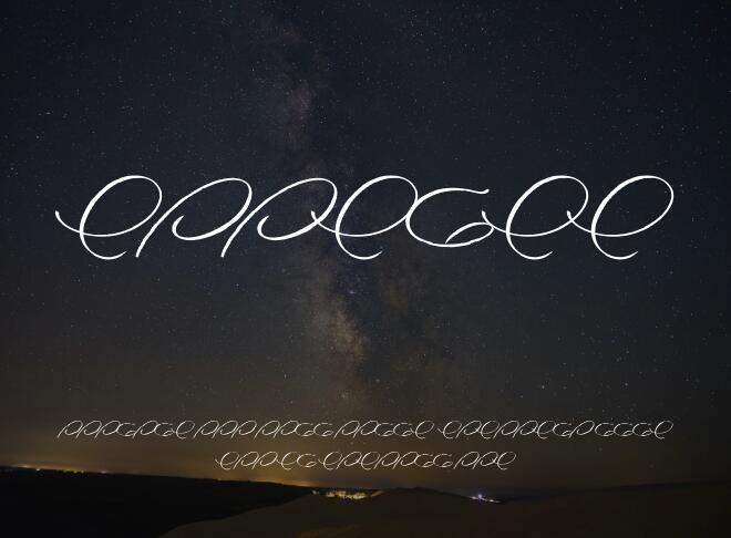 Mildway Font
