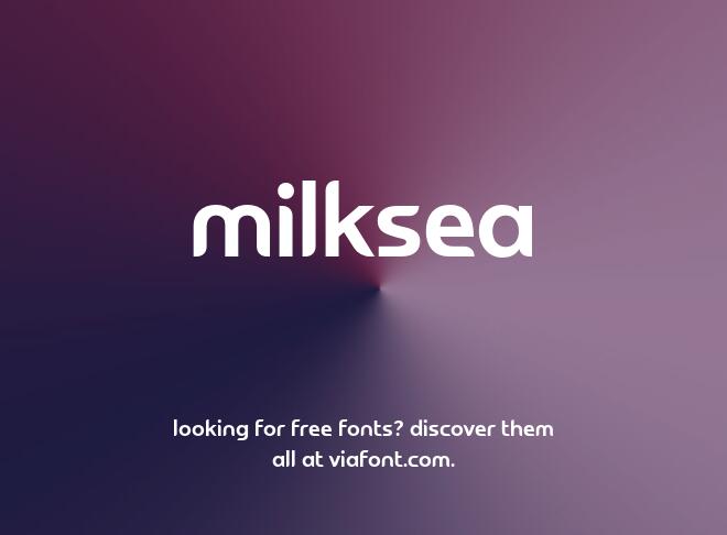 Milksea Font