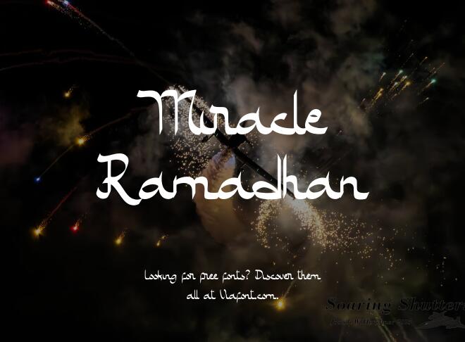 Miracle Ramadhan Font