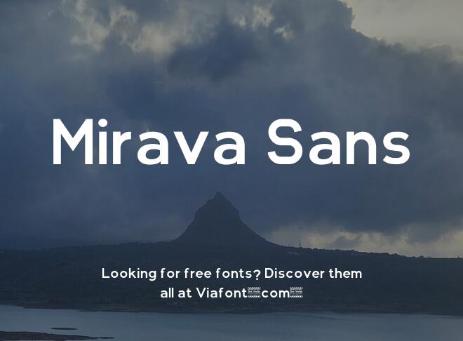 Mirava Sans Font