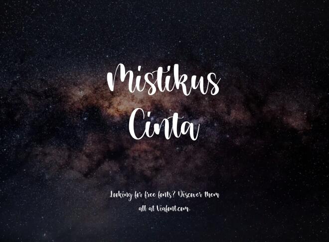 Mistikus Cinta Font