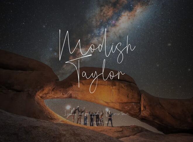 Modish Taylor Font