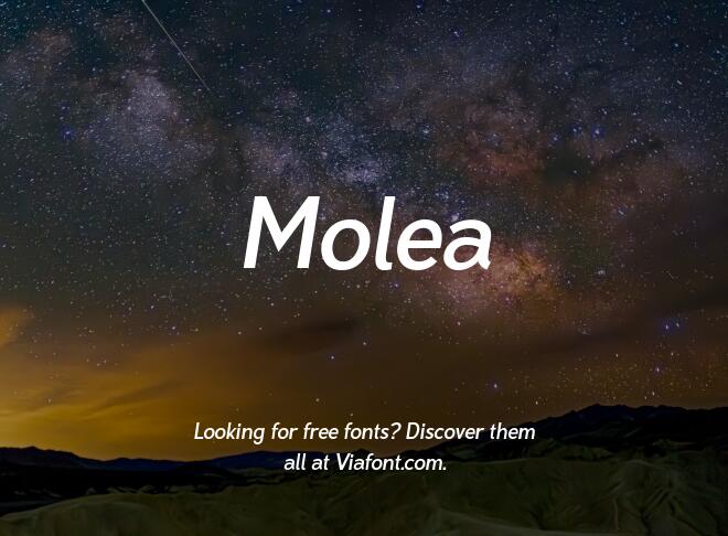 Molea Font