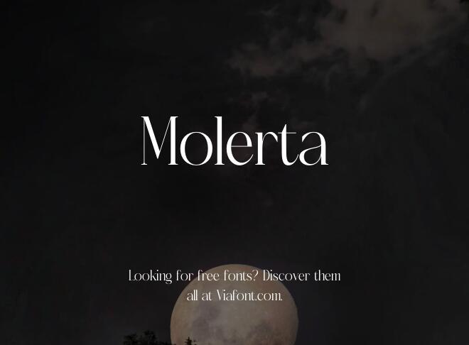 Molerta Font