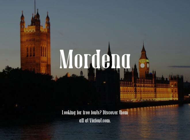 Mordena Font