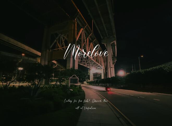 Morelove Font