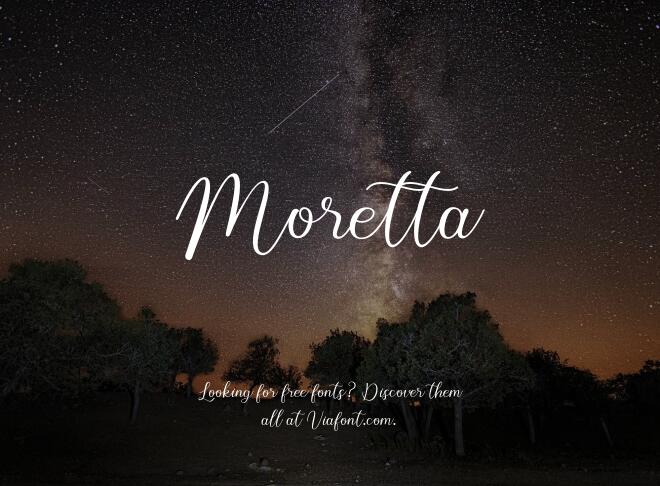 Moretta Font