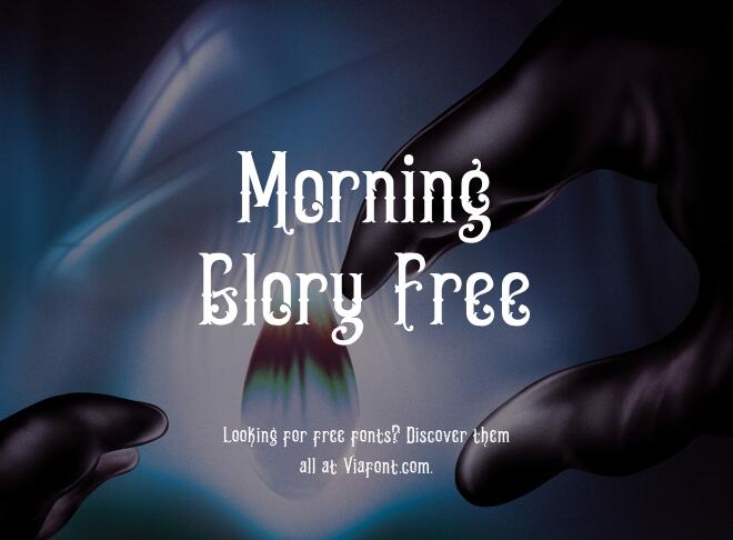 Morning Glory Free Font