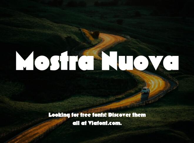 Mostra Nuova Font