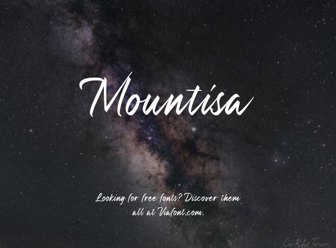 Mountisa Font